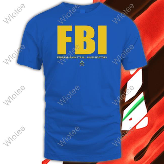 Fbi Federal Basketball Investigators Long Sleeve T Shirt #1 Ranked Snitch Ref