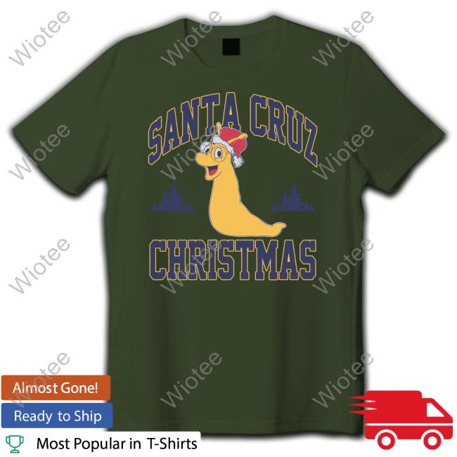 Barstool U Santa Cruz Christmas Sweatshirt Barstoolsports