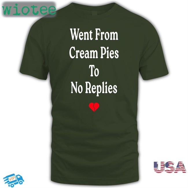Went From Cream Pies To No Replies Hoodie