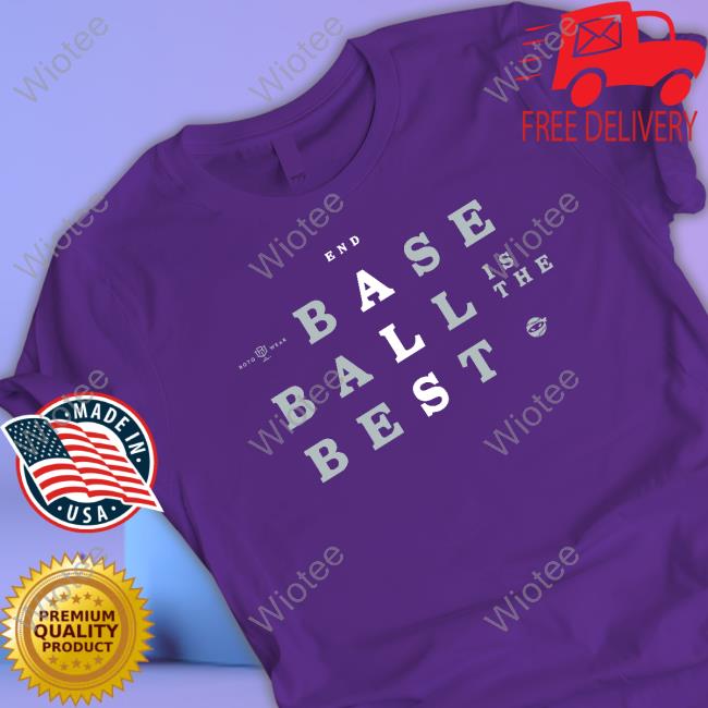 Official Baseball Is The Best Shirt Slangs On Sports Tee Shirt