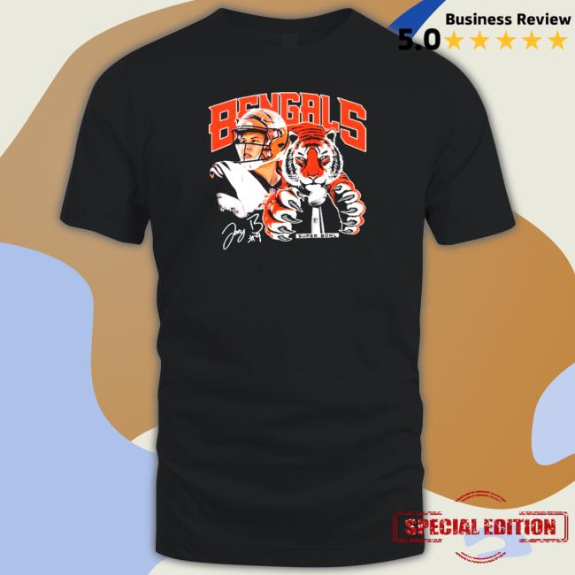 Joe Burrow Cincinnati Bengals Super Bowl 2022 signature Shirt