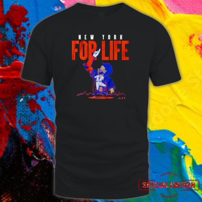 Official Top brandon Nimmo New York For Life Tee