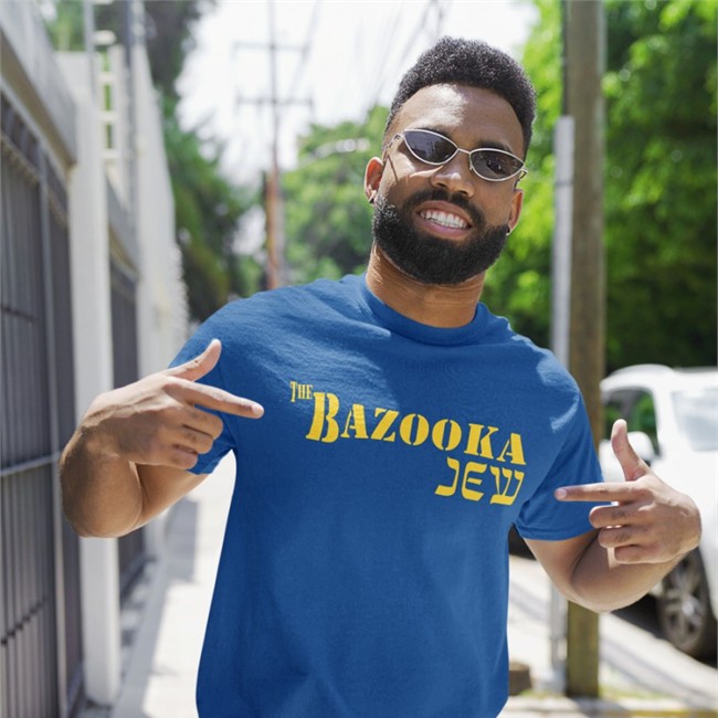 The Bazooka Jew Sweatshirt Spike Cohen The Bazooka Jew Zip Up Hooded Sweatshirt Spike Cohen