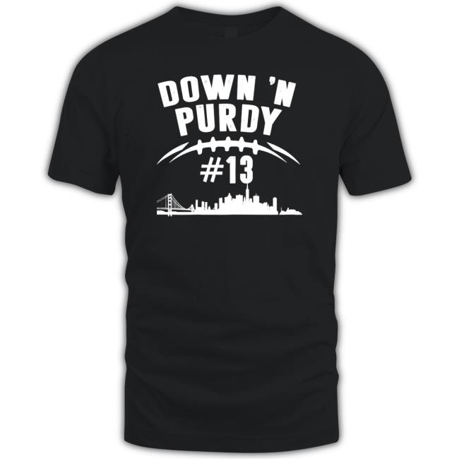Official Down ‘n Purdy Brock Purdy no 13 San Francisco 49ers Cap