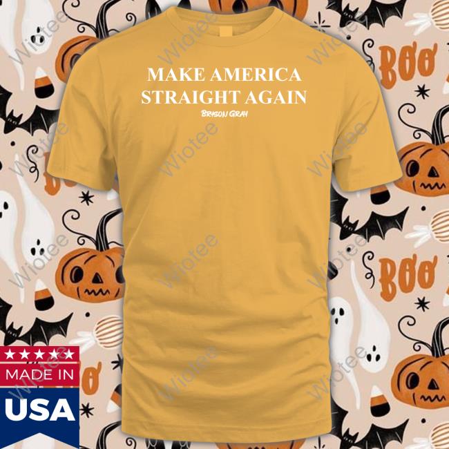Ccg Bryson Make America Straight Again Hooded Sweatshirt