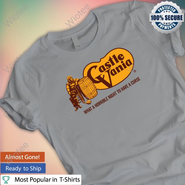 Castlevania What A Horrible Night To Have A Curse Shirts Castlevania What A Horrible Night To Have A Curse Long Sleeve T Shirt