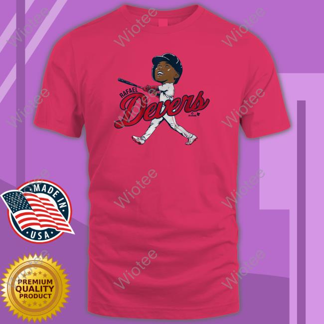 Breakingt Rafael Devers Caricature Crewneck Sweatshirt Breakingt Rafael Devers Caricature Hooded Sweatshirt