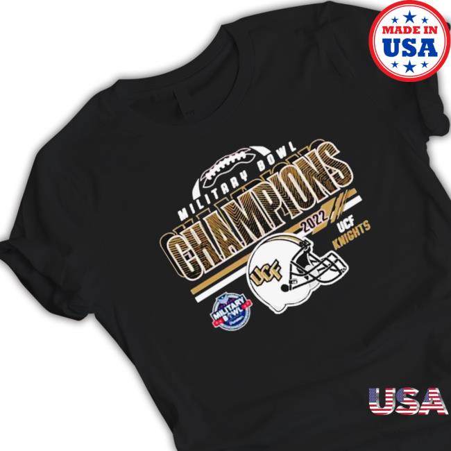 Official Ucf Knights 2022 Military Bowl Champions T-shirt