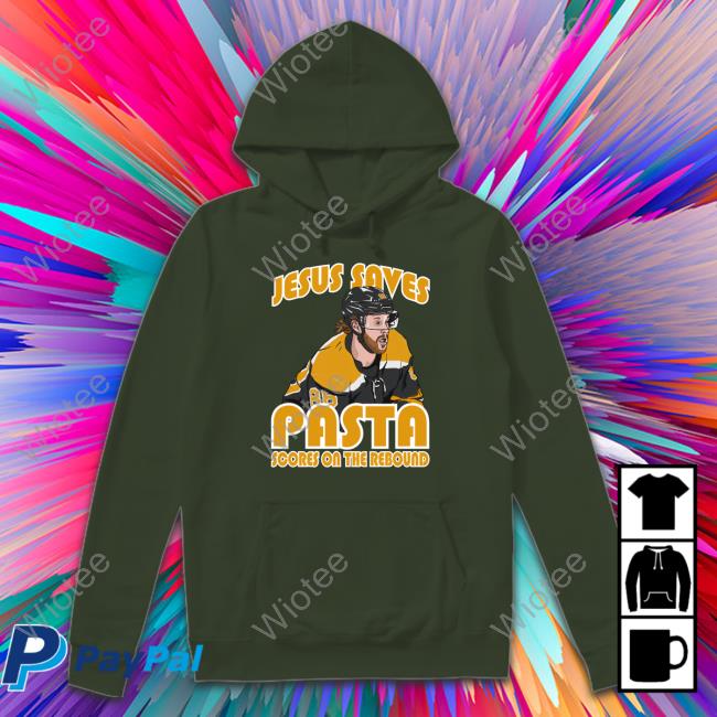 Barstool Sports Kfc Radio Merch Jesus Saves Pasta Scores On The Rebound Long Sleeve