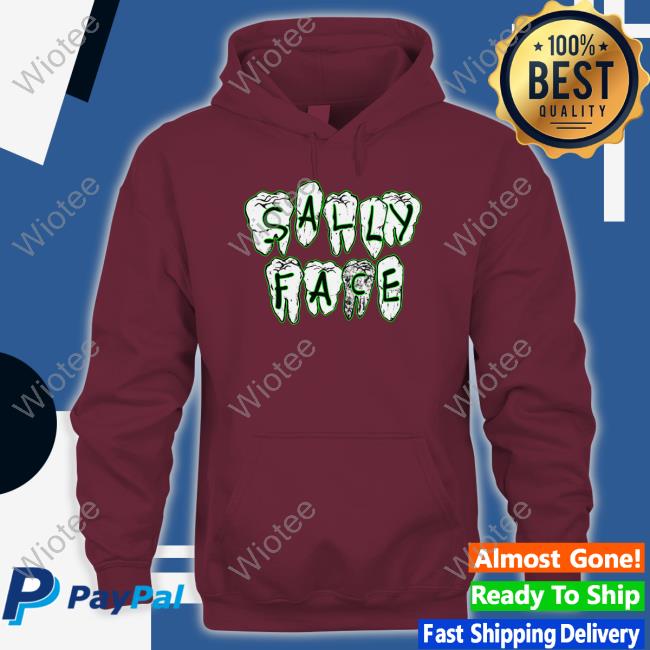 Sally Face Merch Sally Face Teeth Long Sleeve T Shirt Portablemoose