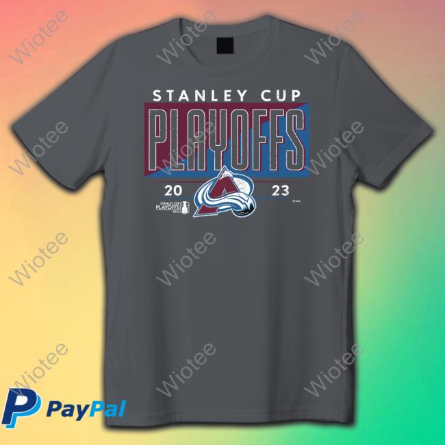 NHL Shop Colorado Avalanche Stanley Cup Playoffs 2023 Shirts