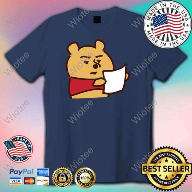Us Shopping Sos Winnie The Pooh Reading Shirt Us Shopping Sos Winnie The Pooh Reading Shirt
