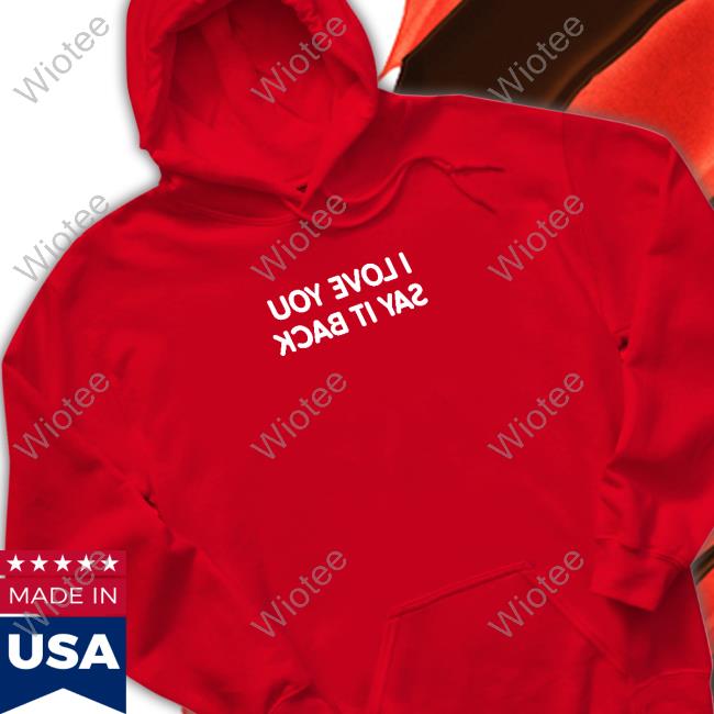 Lonely Ghost Merch Official I Love You Say It Back Mirrored Shirt