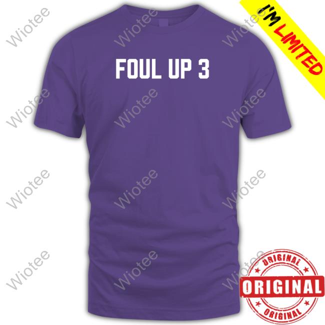Official Barstool Sports Store Foul Up 3 Tee