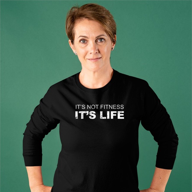 David Duchovny It's Not Fitness It's Life Shirts Equinox It's Not Fitness It's Life Tee Shirt