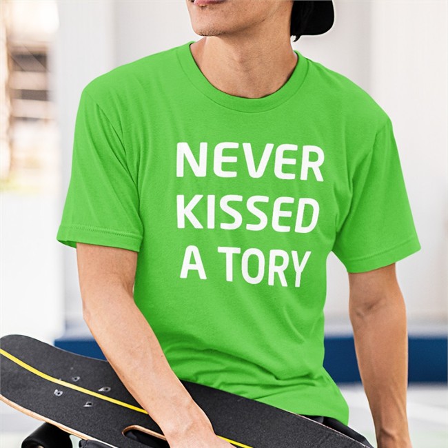 Lucy Powell MP Never Kissed A Tory Shirt Manchester Pride