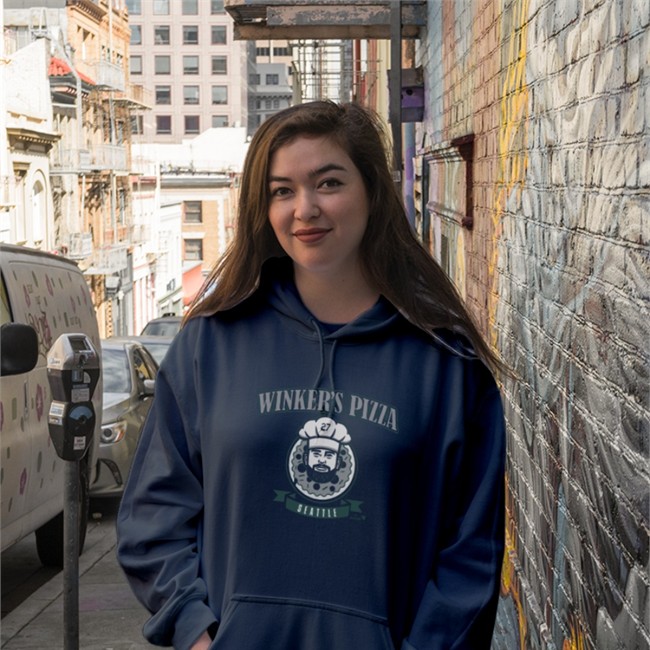 Winker's Pizza Seattle Hoodie Breakingt Mariners Team Store
