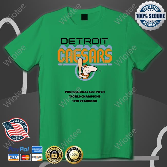 Detroit Caesars TShirts Official Detroit Caesars World Champions Tee Shirt
