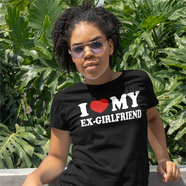 I Love My Ex-Girlfriend T Shirt Valentines Day Sonya Digtlsoul