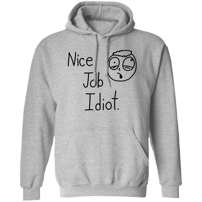 Smosh Merch Nice Job Idiot Tee Shirt Smosh Merch Nice Job Idiot Tee Shirt