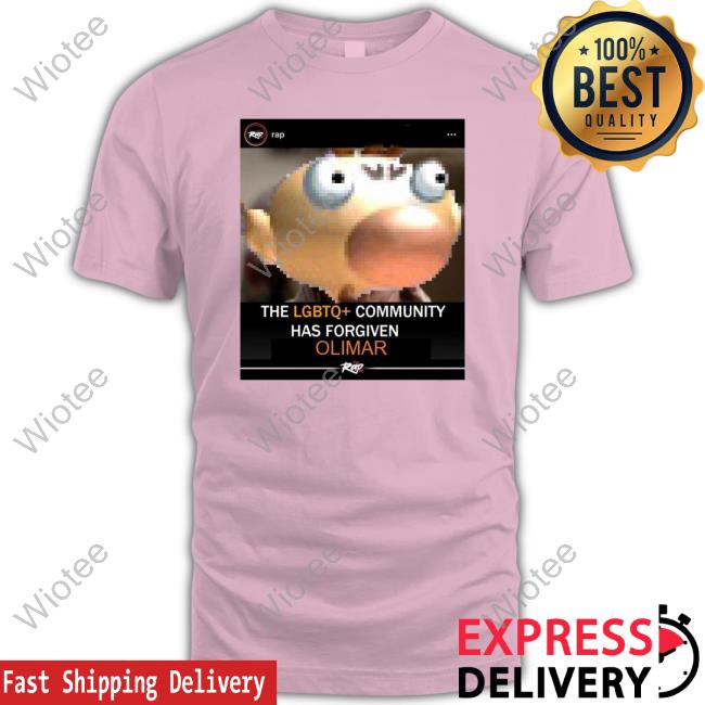 Official The Lgbtq Community Has Forgiven Olimar Shirts