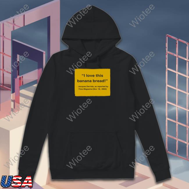 Film Forum I Love This Banana Bread Hooded Sweatshirt