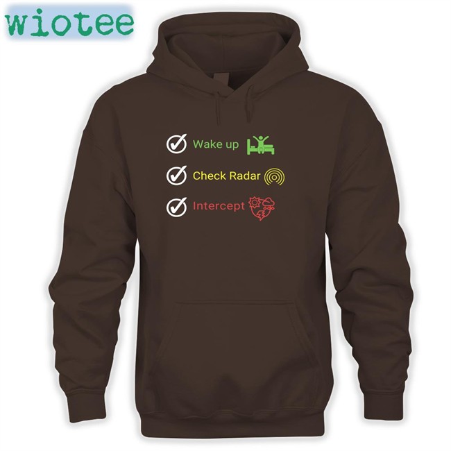 Wake Up Check Radar Intercept T-Shirt Vince Waelti