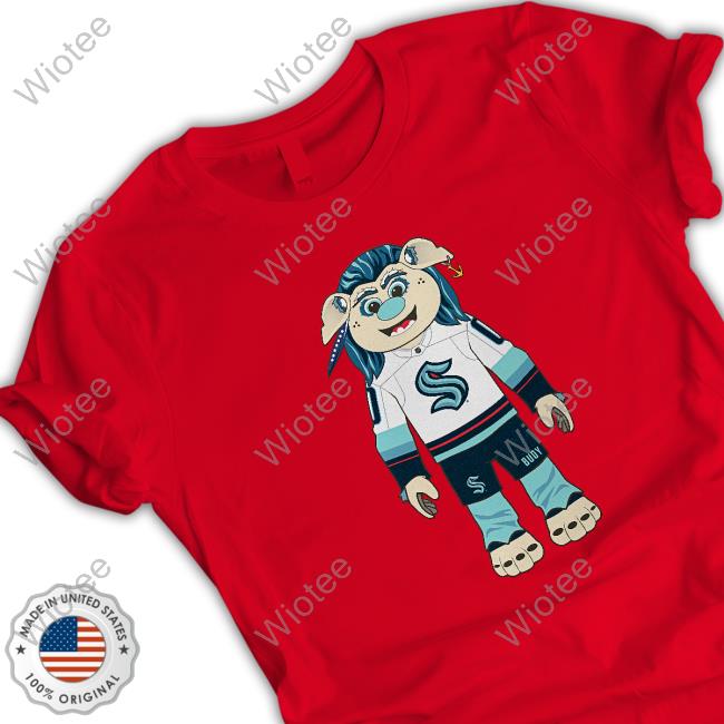 Seattle Kraken Fanatics Mascot Buoy T-Shirt