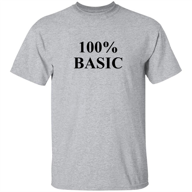 Kawaii Nation Store 100% Basic Shirt Kawaii Nation Store 100% Basic Shirt