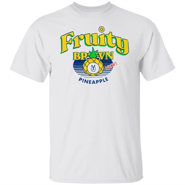 Korapran Fruity Brown Pineapple Shirt