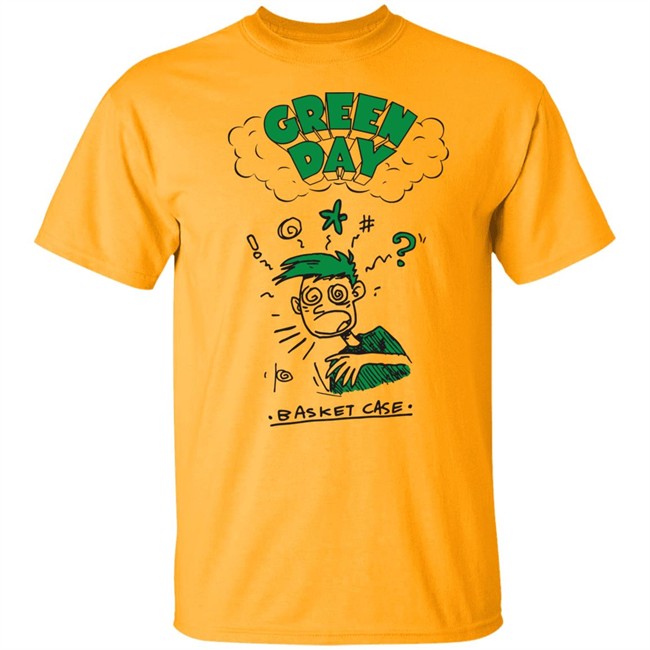 WDJam Green Day Dookie Basket Case Doodle Shirt WDJam Green Day Dookie Basket Case Doodle Shirt