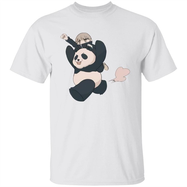 Jujutsu Kaisen Charactors Maki Zenin Merch Panda Shirt Inumaki Toge
