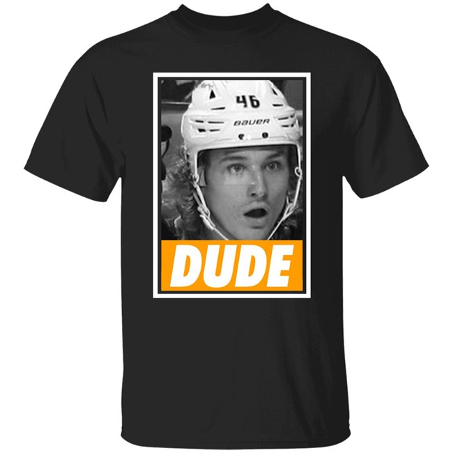 Anaheim Ducks Trevor Zegras 46 Dude Shirt Troy Terry