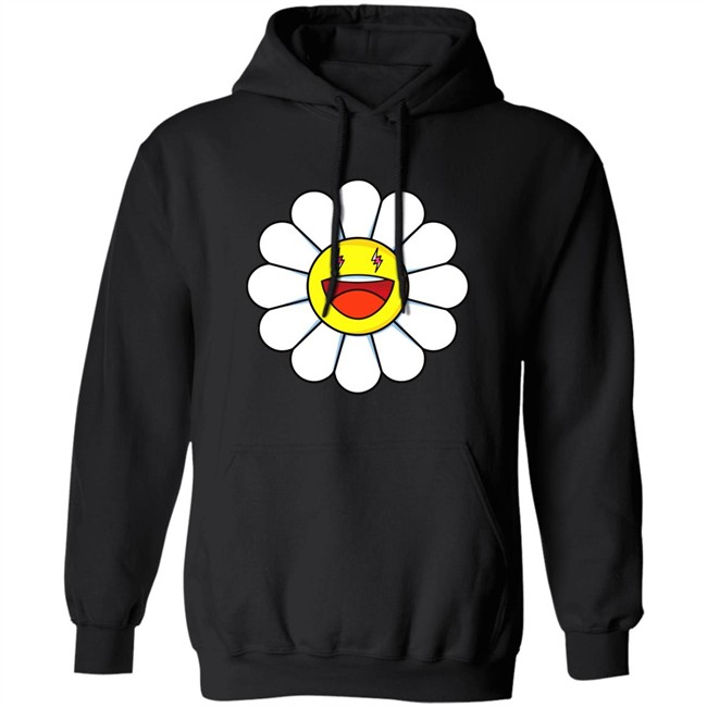 J Balvin Merch Blanco Large Flower Hoodie