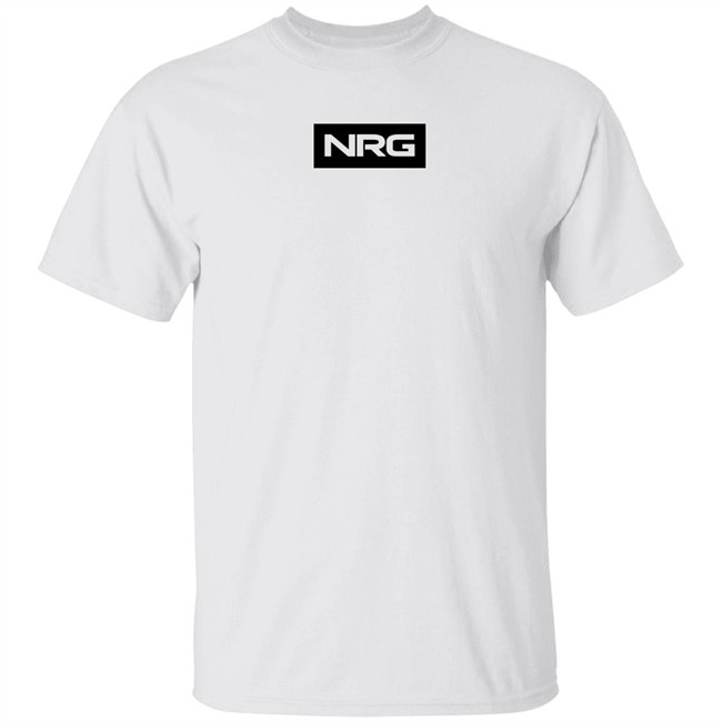 Nrg Merch NRG Flow Logo White Tee Shirt