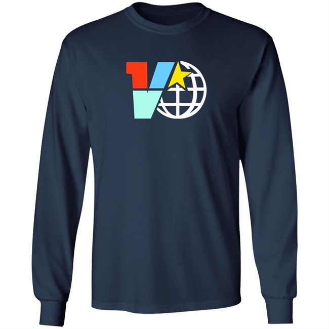 Vlexin Merch V-Globe Black T Shirt Vlexin Merch V-Globe Black T Shirt