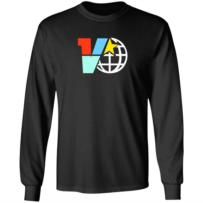 Vlexin Merch V-Globe Black T Shirt Vlexin Merch V-Globe Black T Shirt