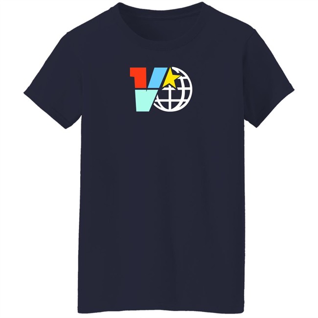 Vlexin Merch V-Globe Black T Shirt Vlexin Merch V-Globe Black T Shirt