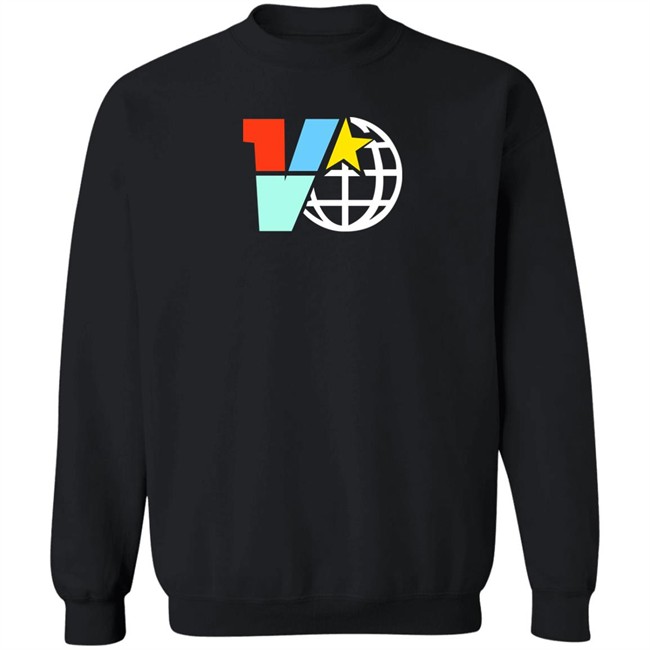 Vlexin Merch V-Globe Black T Shirt Vlexin Merch V-Globe Black T Shirt