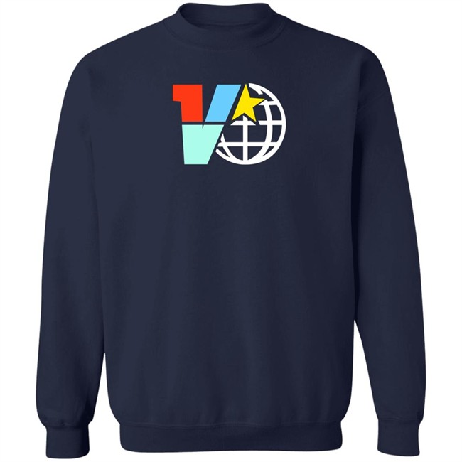 Vlexin Merch V-Globe Black T Shirt Vlexin Merch V-Globe Black T Shirt