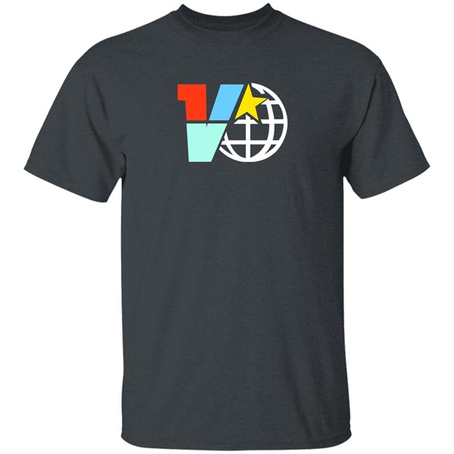 Vlexin Merch V-Globe Black T Shirt Vlexin Merch V-Globe Black T Shirt