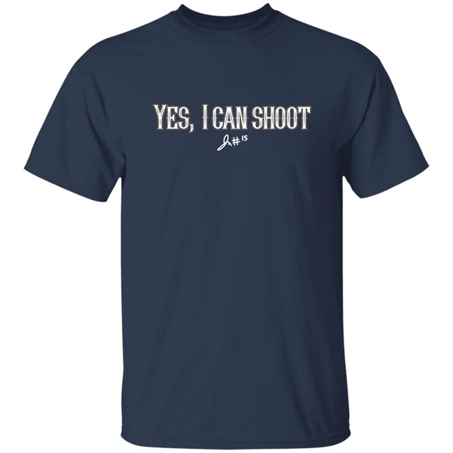 Jose Alvarado Yes I Can Shoot T Shirt The Players Trunk Merch
