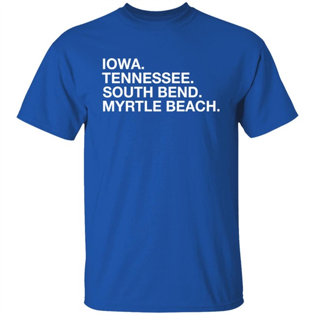 Obvious Shirts Cubs Minor League Affiliates Iowa Tennessee South Bend Myrtle Beach Shirt Bleacher Nation
