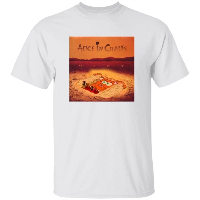 Mocha Bigwanger12 Alice In Chains Sponge Bob Shirt