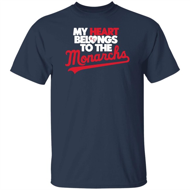 Bob Kendrick My Heart Belongs To The Monarchs T Shirt