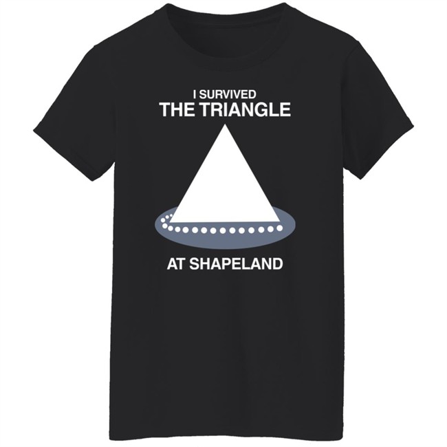 Len Testa I Survived The Triangle At Shapeland Shirt Len Testa I Survived The Triangle At Shapeland Shirt