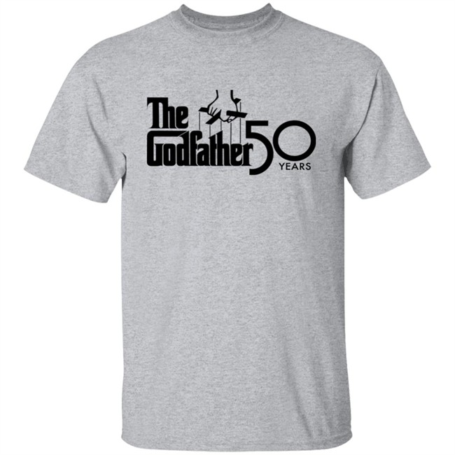 AMC Theatres Movie Merchandise The Godfather Tri-Blend 50Th Years Anniversary Shirt