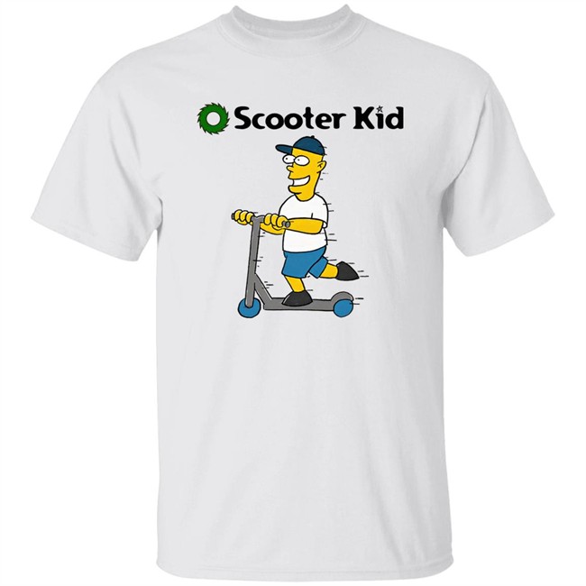 Dont Over Think Shit Merch Scooter Kid Tee Shirt Kennybeats
