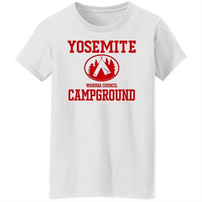 Yosemite Wanona Council Campground Shirt Lana Del Rey Yosemite Wanona Council Campground Shirt Lana Del Rey