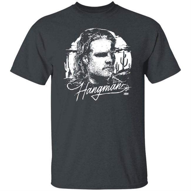 All Elite Wrestling Merchandise Hangman Adam Page Lonestar T Shirt All Elite Wrestling Merchandise Hangman Adam Page Lonestar T Shirt